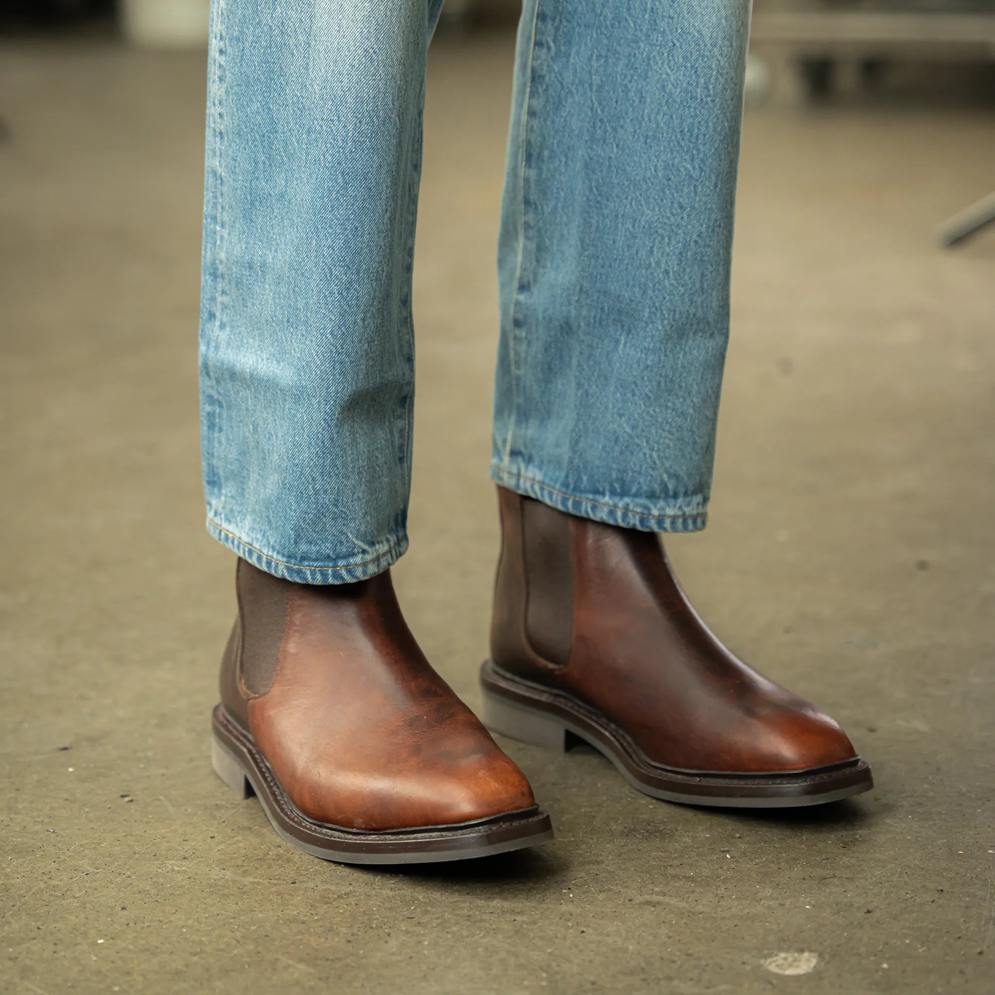 BACUP // CARAMEL-Men's Chelsea | LANX Proper Men's Shoes